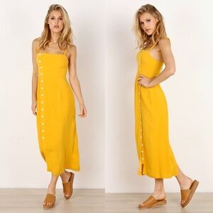 Capulet Janette Yellow Midi Dress